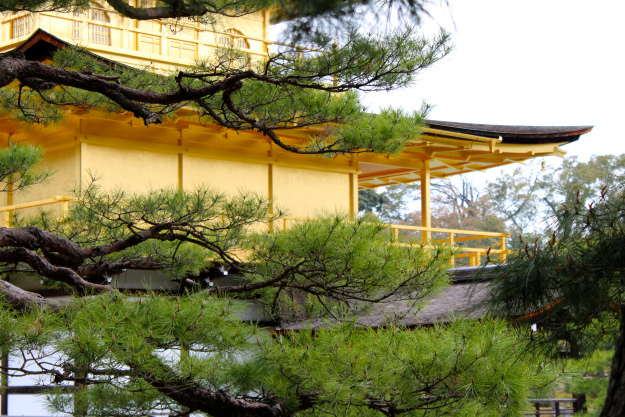 Kinkaku-ji, or the Temple of the Golden Pavilion.