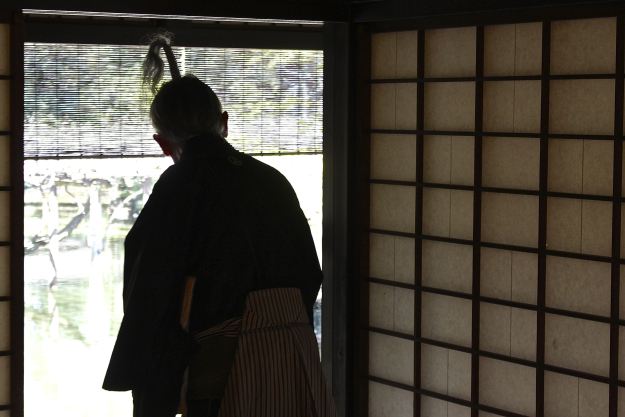 Our local guide and one of the last samurai, Samurai Joe Okada.