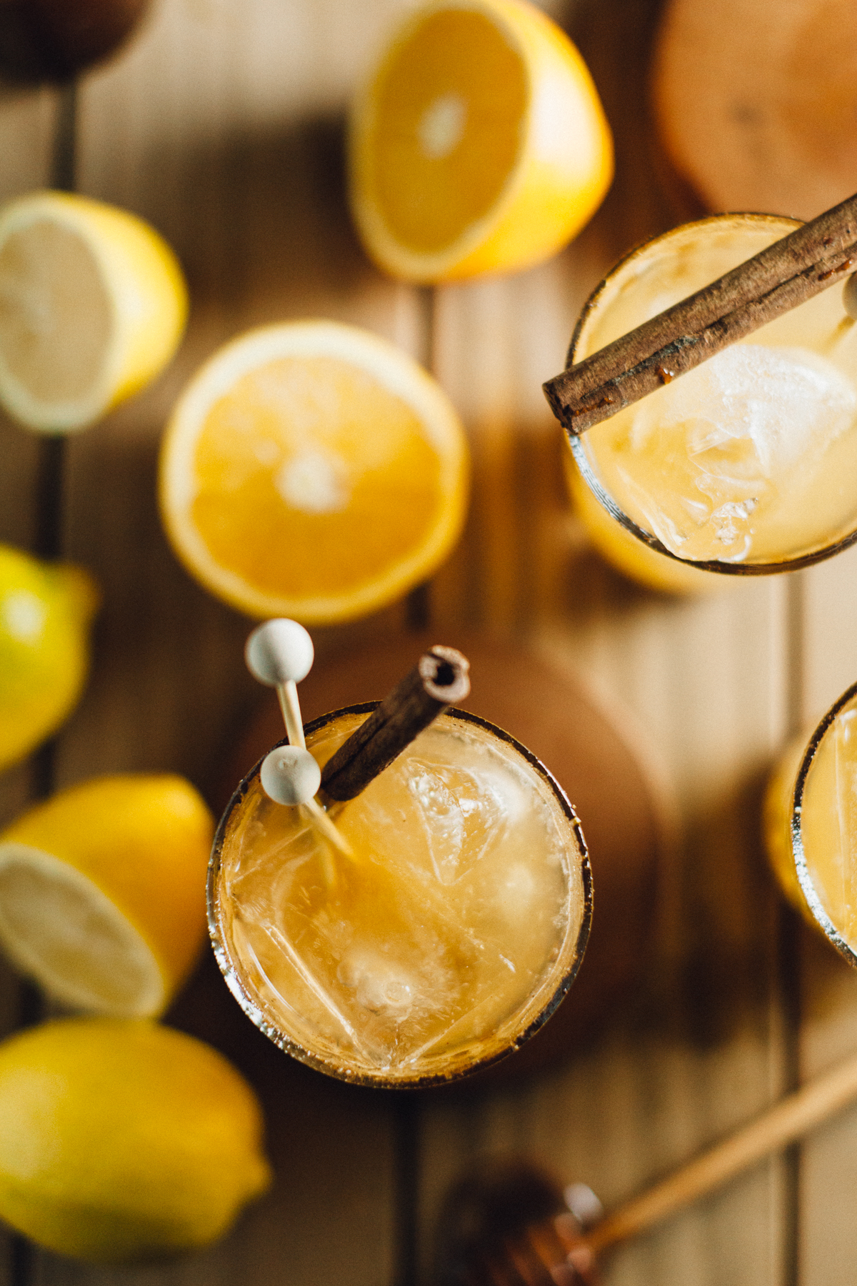 Spiced Honey Citrus Cocktails | Alyssa & Carla